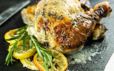 Gluten Free Roasted Buttermilk Chicken with Fresh Herb & Lemon