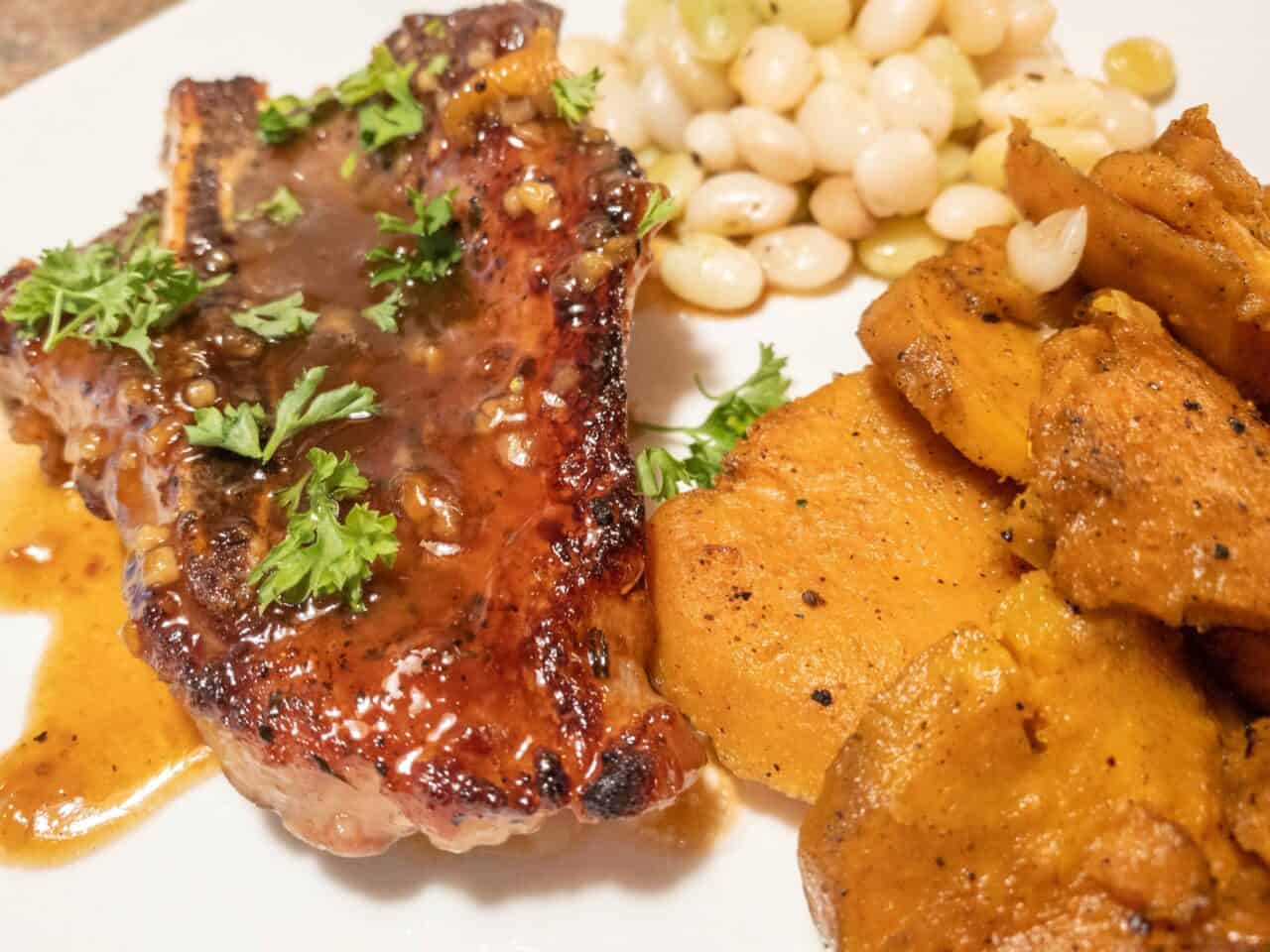 Gluten Free Honey Glazed Pork Chops - Vee Culinary | Gluten Free