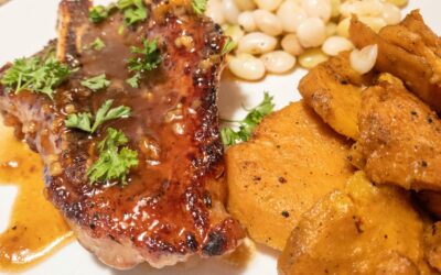 Gluten Free Honey Glazed Pork Chops