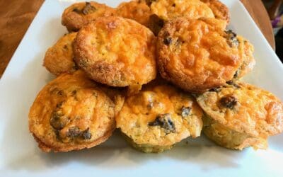 Gluten Free Sausage Mushroom Frittata Muffins