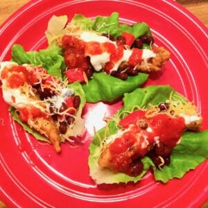 Gluten Free Fish Taco Wraps