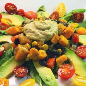 Mexican-Sweet-Potato-Spinach-Salad