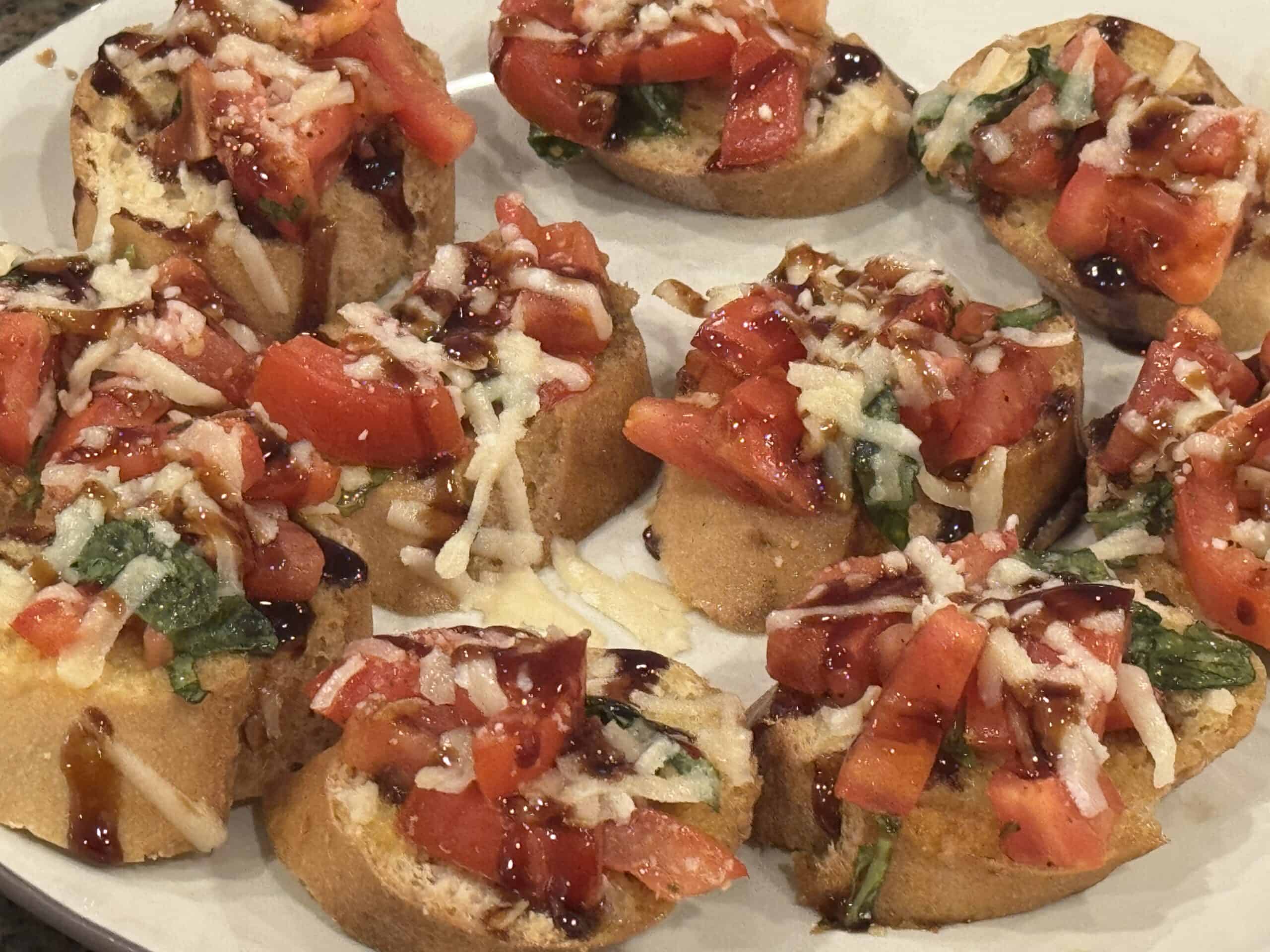 Cooking Class: Gluten-Free Bruschetta with Tomato and Basil with Balsamic Glaze